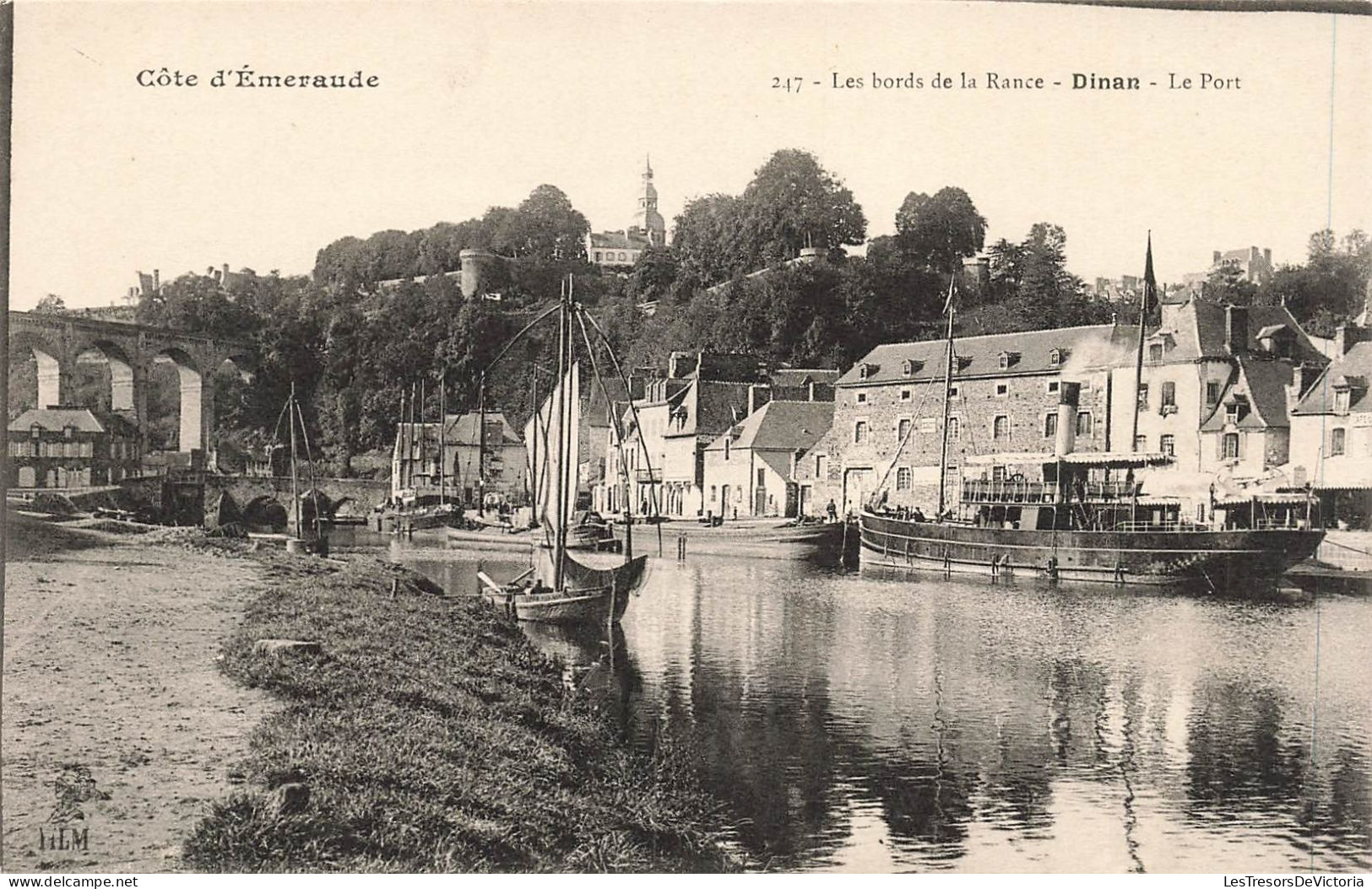 FRANCE - Côte D'Emeraude - Dinan - Les Bords De La Rance - Le Port - Carte Postale Ancienne - Dinan