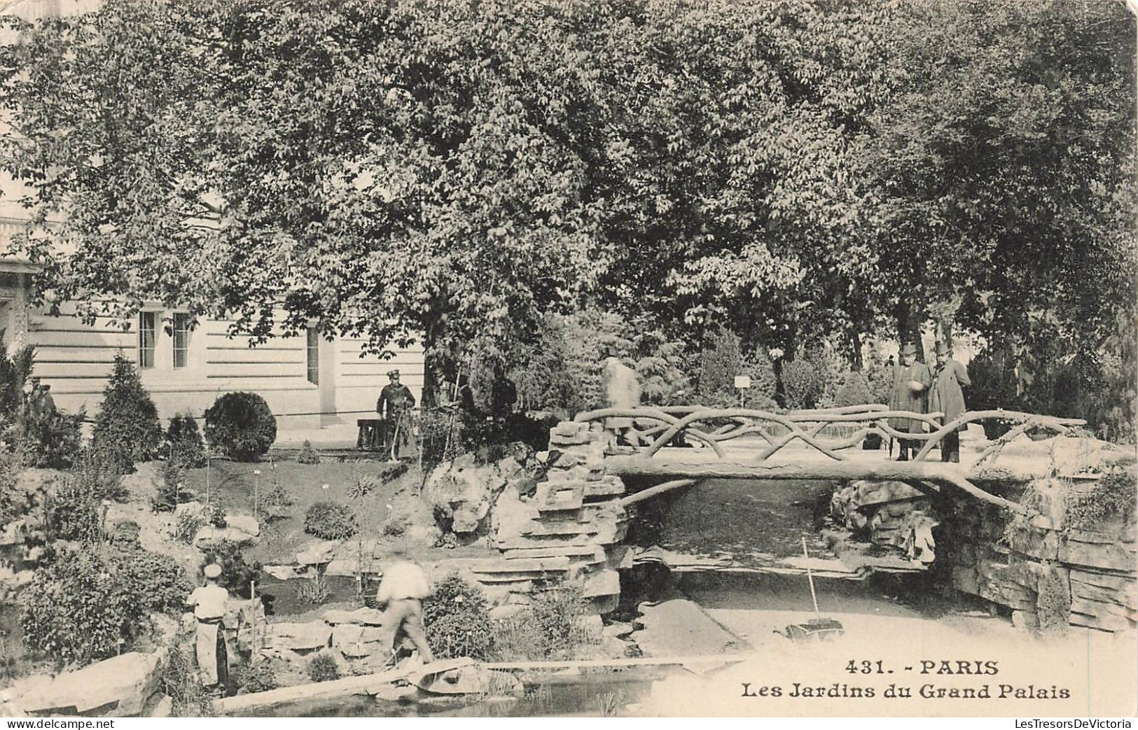 FRANCE - Paris - Les Jardins Du Grand Palais - Carte Postale Ancienne - Parks, Gärten