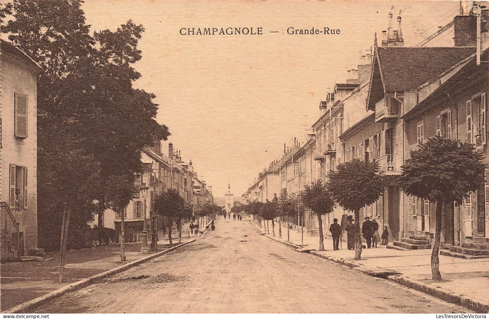 FRANCE - Champagnole - La Grande Rue - Carte Postale Ancienne - Champagnole