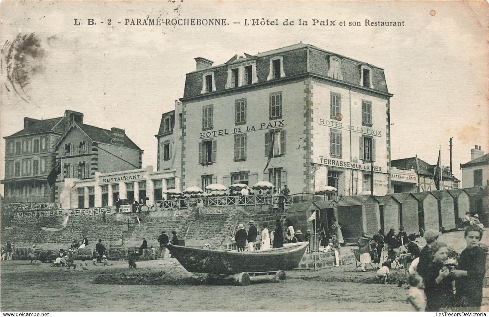 FRANCE - Parame - L'hôtel De La Paix Et Son Restaurant - Carte Postale Ancienne - Parame