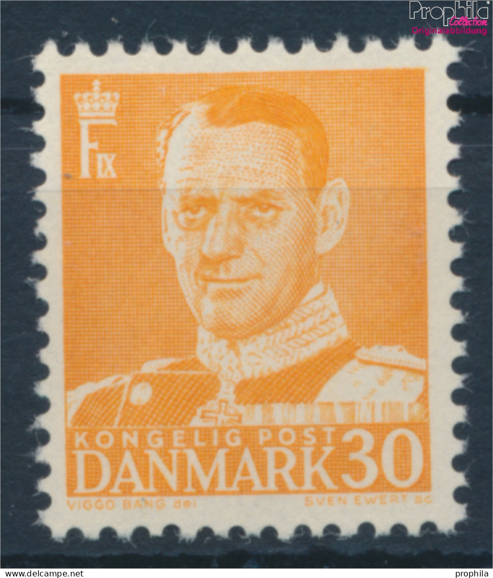 Dänemark 308III Type III Postfrisch 1948 Freimarken: König Frederik IX. (10262922 - Unused Stamps