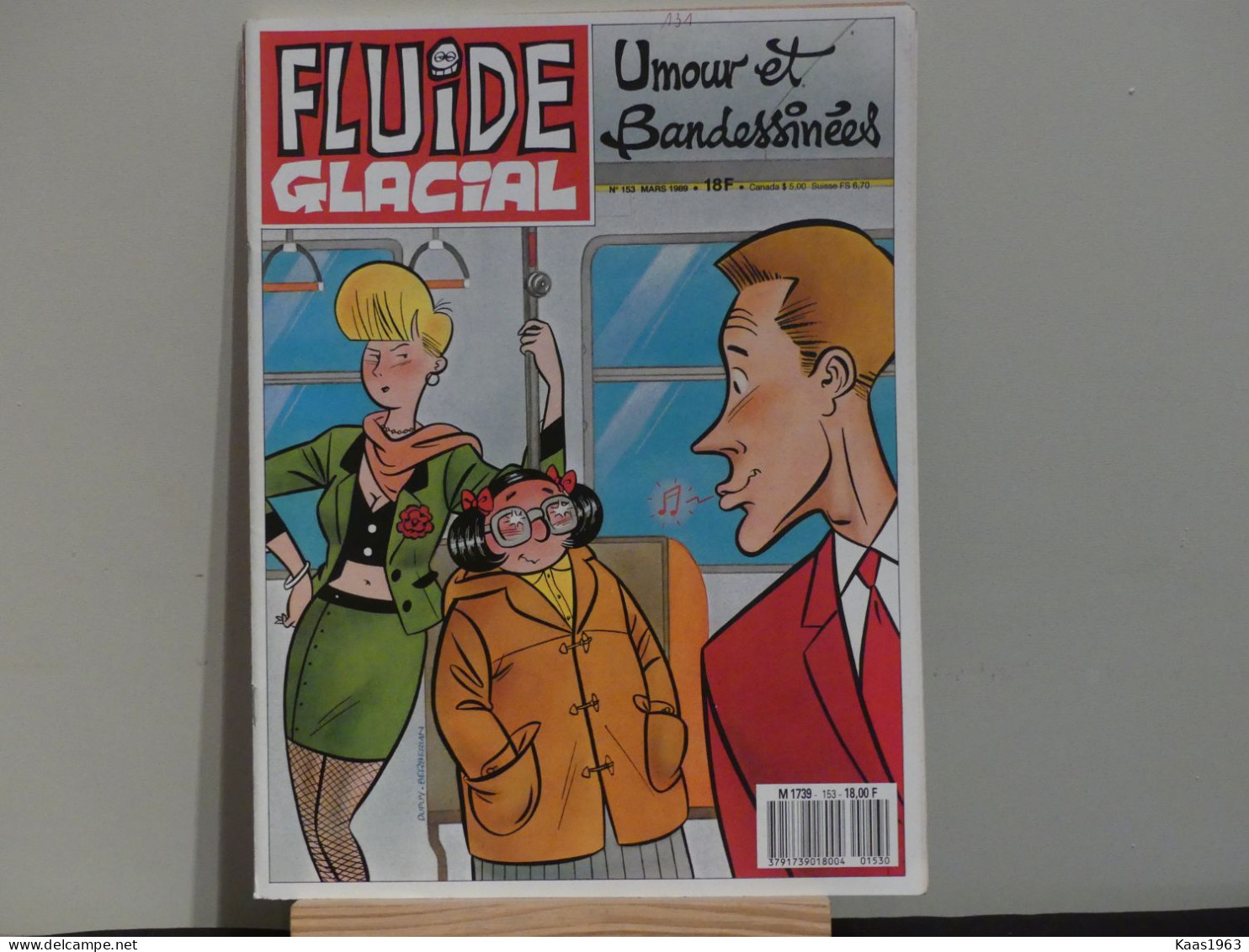 REVUE FUIDE GLACIAL N° 153  MARS 1989. - Fluide Glacial