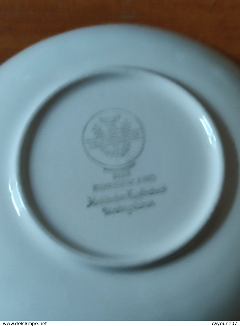 Villeroy & Boch théière crémier tasse à thé soucoupe en faïence service Burgenland bleu