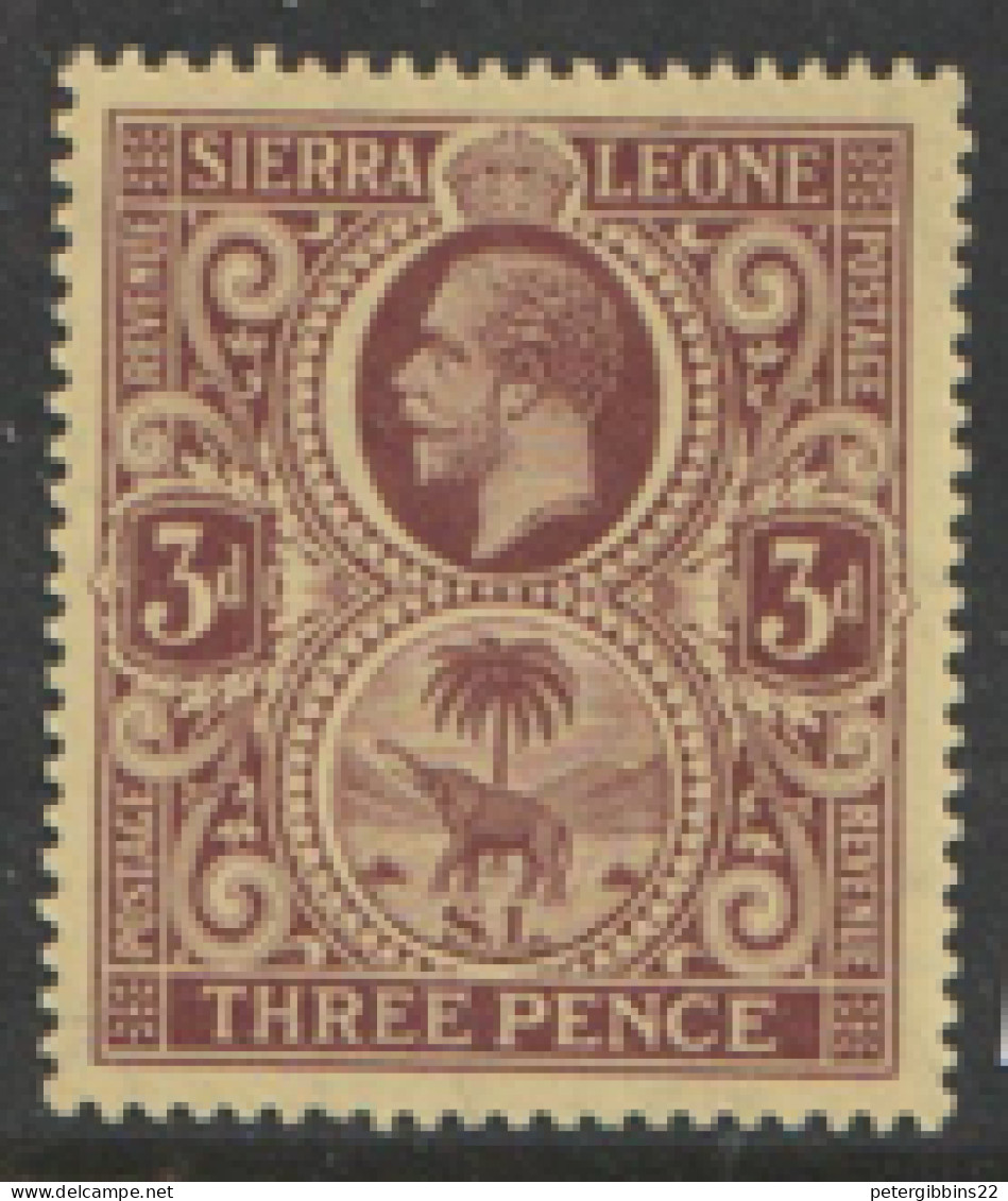 Sierra Leone   1912   SG 162b  3d    Unmounted Mint - Sierra Leone (...-1960)