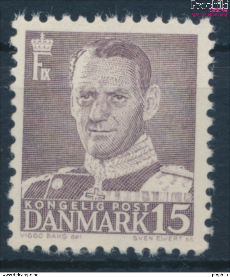 Dänemark 303a Postfrisch 1948 Freimarken: König Frederik IX. (10262923 - Unused Stamps