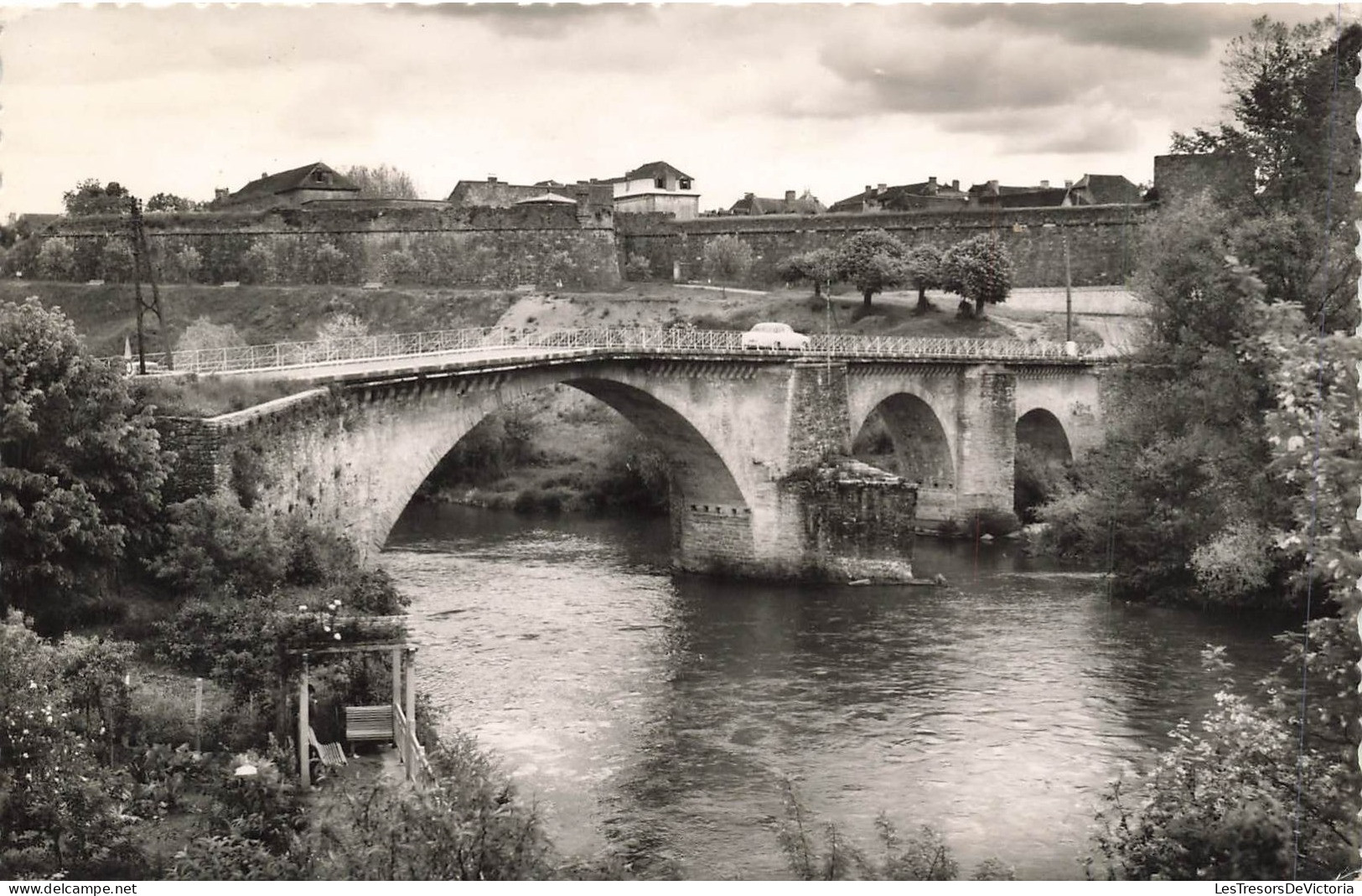 FRANCE - Navarrenx - Le Pont Sur Le Cove - Lieu De Pêche Au Saumon - Carte Postale Ancienne - Altri & Non Classificati