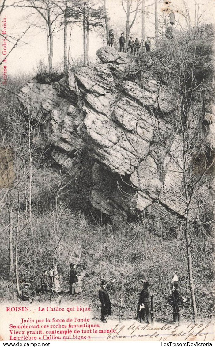 BELGIQUE - Roisin - Le Caillou Qui Bique - Carte Postale Ancienne - Honnelles