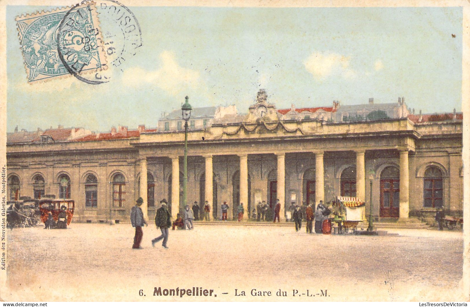 ENFANT - Montpellier - La Gare Du P L M - Carte Postale Ancienne - Montpellier