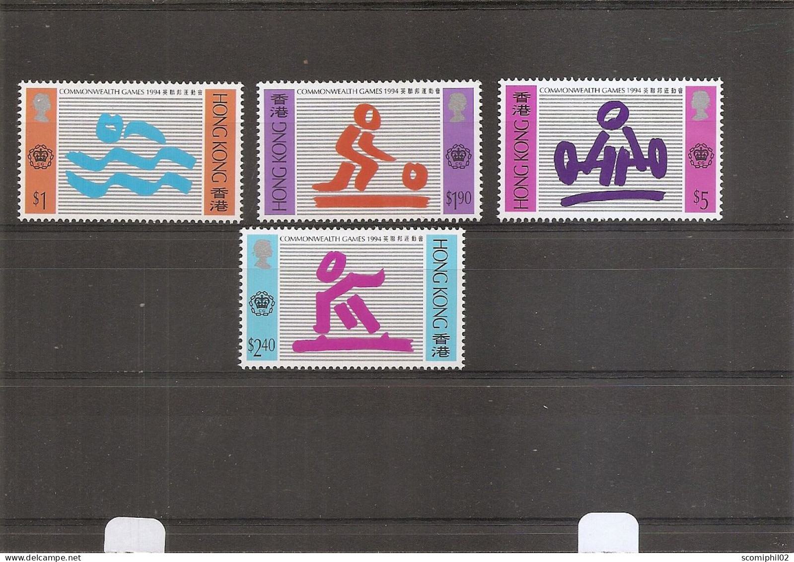 Hong-Kong ( 749/752 XXX -MNH ) - Unused Stamps