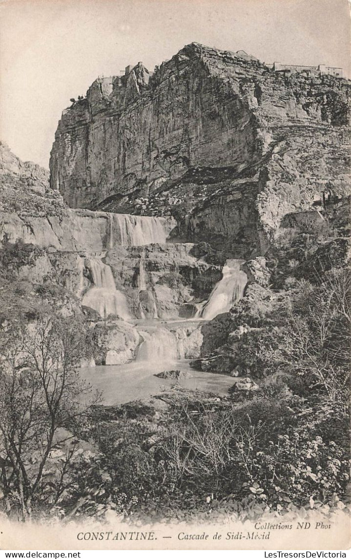 ALGERIE - Constantine - Cascade De Sidi Mécid - Carte Postale Ancienne - Konstantinopel