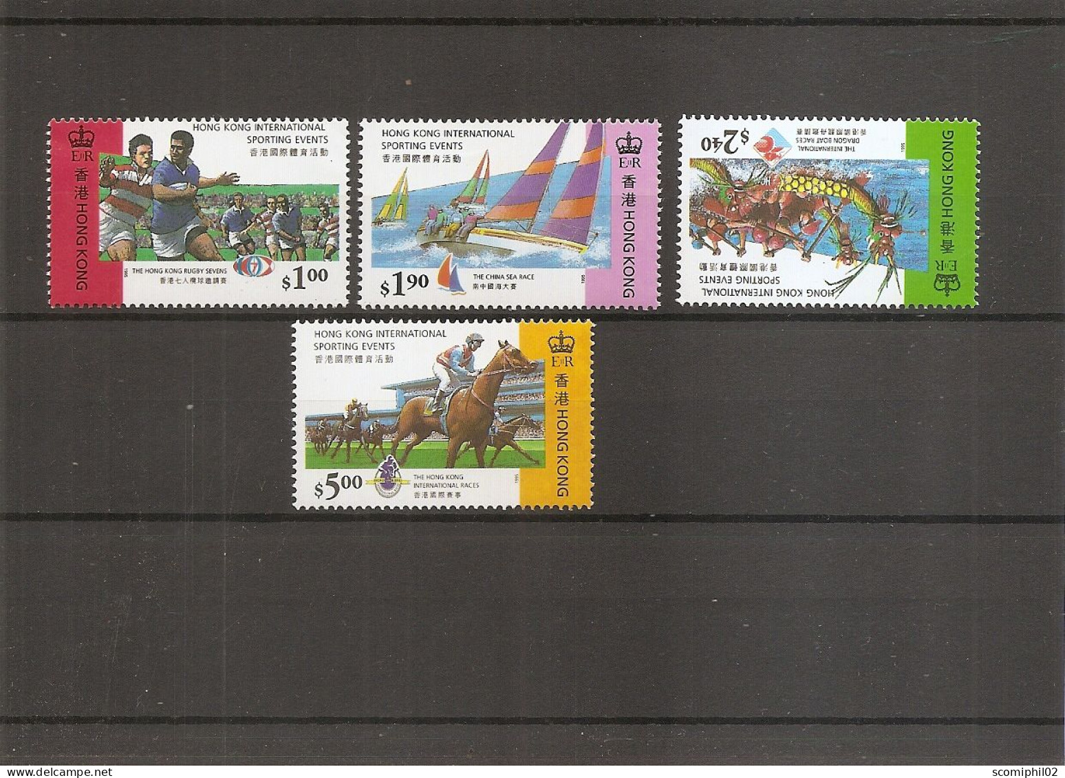 Hong-Kong - Sports ( 762/765 XXX -MNH ) - Neufs