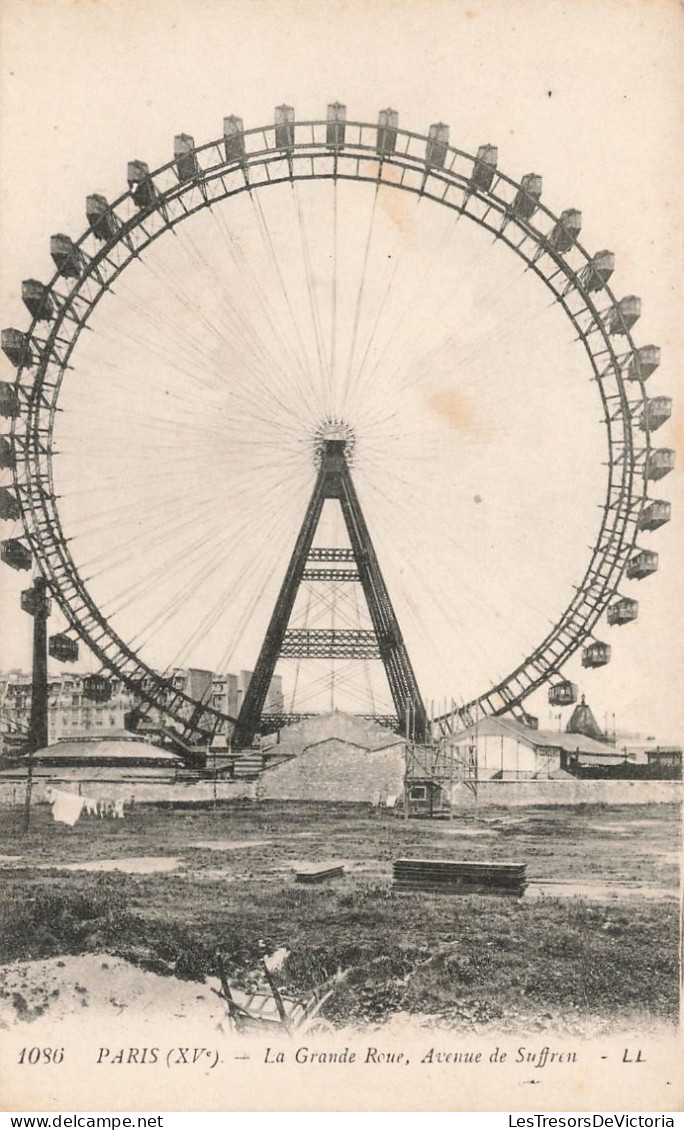 FRANCE - Paris - La Grande Roue - Avenue De Suffren - Carte Postale Ancienne - Sonstige & Ohne Zuordnung