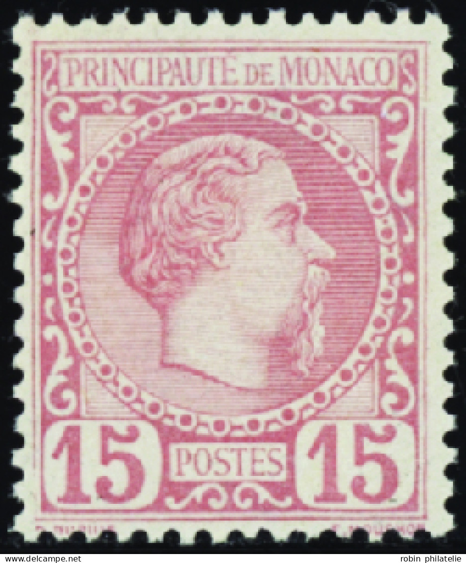 Monaco  N°5 15c Rose Qualité:** - Other & Unclassified