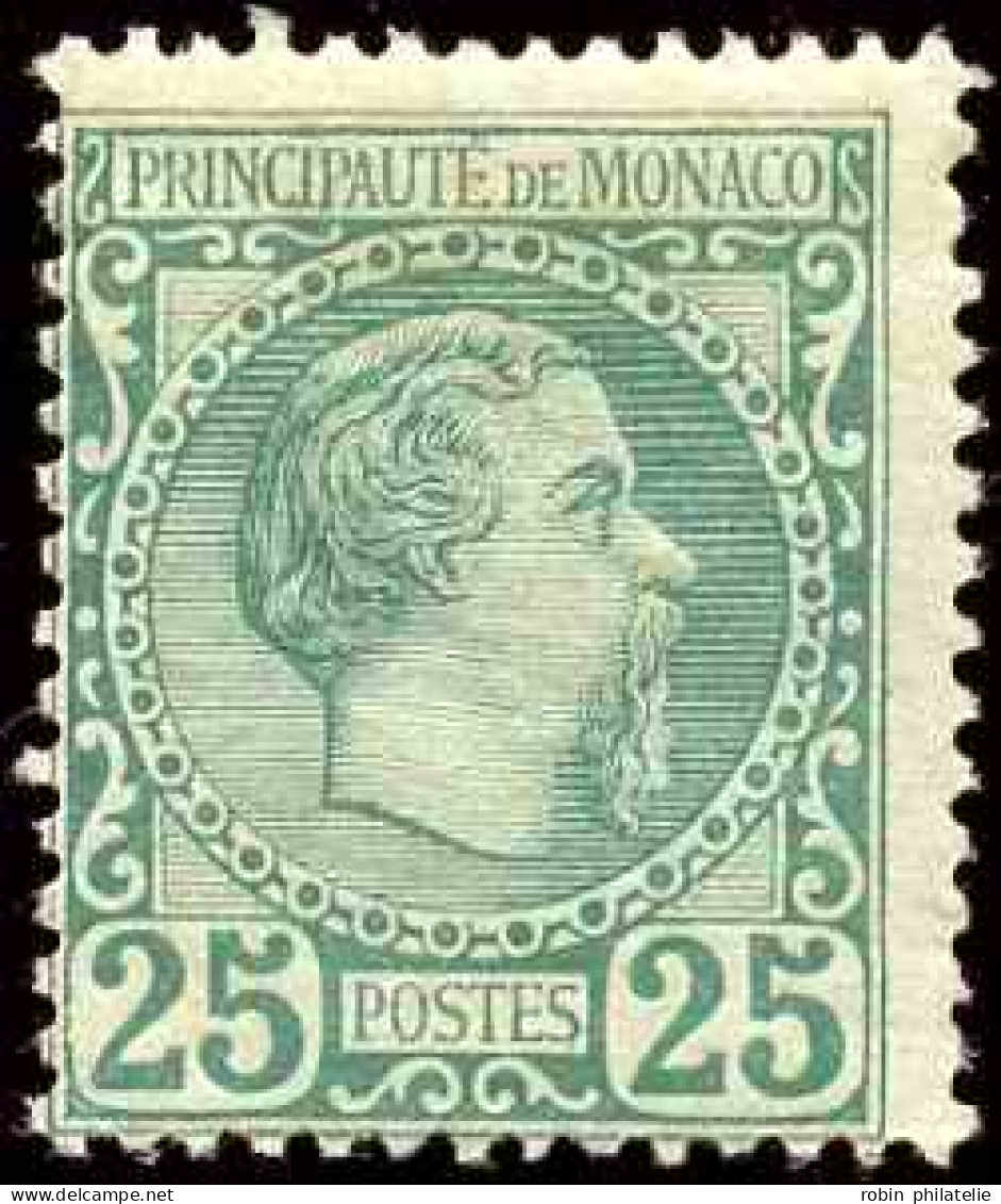 Monaco  N°6 25c Vert Qualité:* - Autres & Non Classés