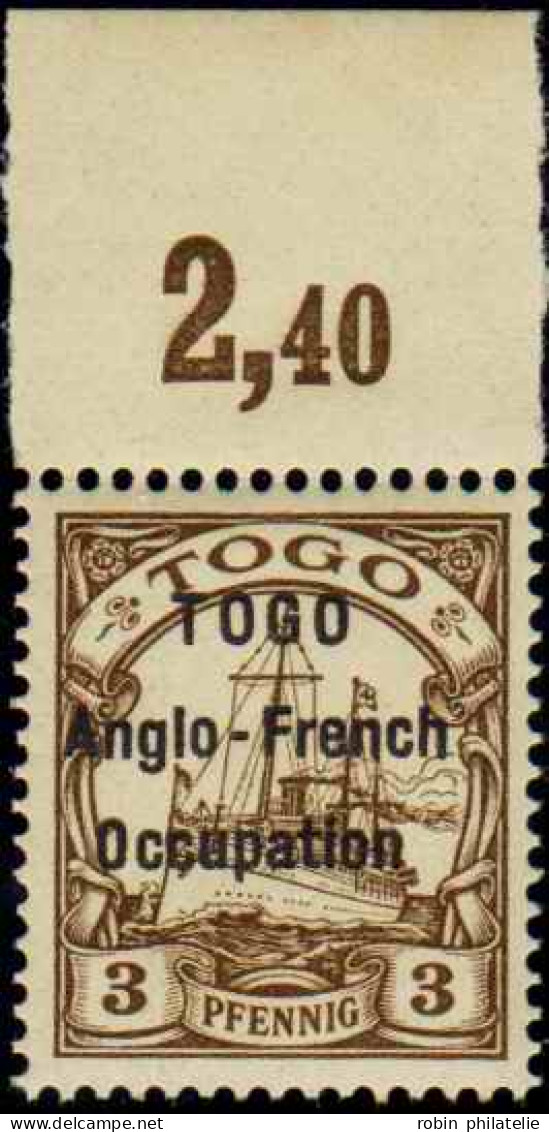 Togo  N°30 3 Pfennig Brun Qualité:** - Andere & Zonder Classificatie