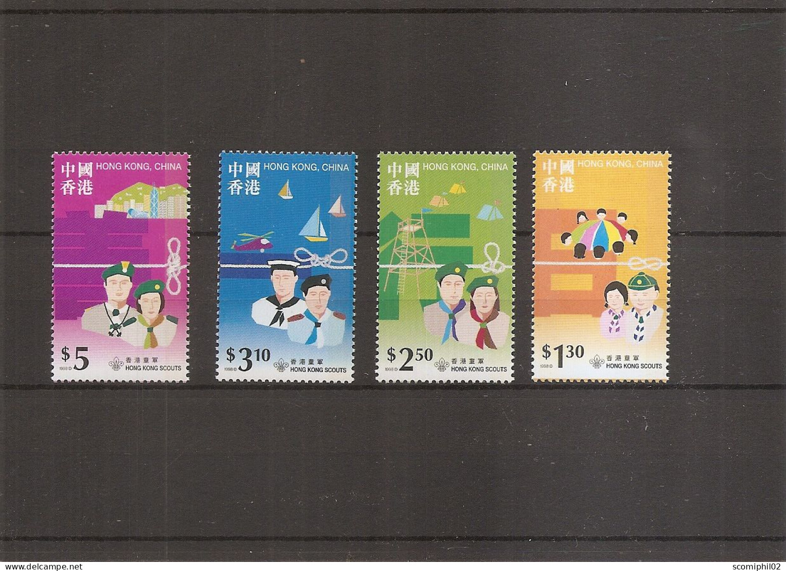 Hong-Kong - Scoutisme ( 866/869 XXX -MNH ) - Neufs