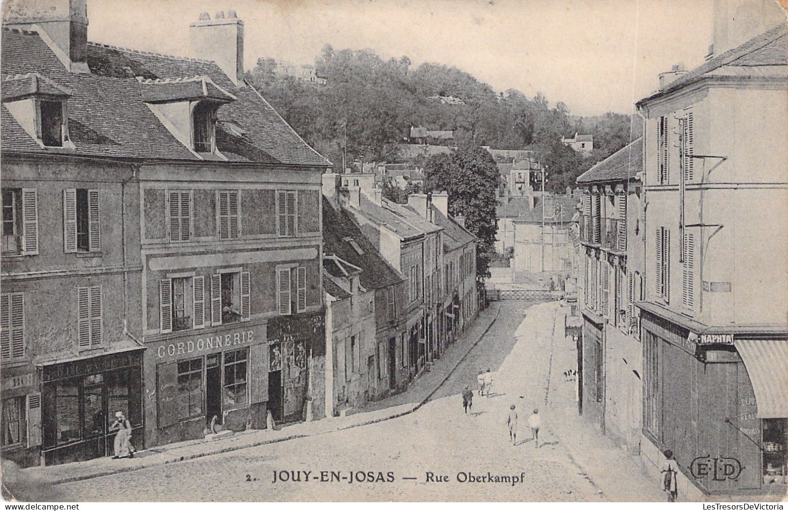 FRANCE - Jouy En Josas - Rue Oberkampf - E L D - Carte Postale Ancienne - Jouy En Josas