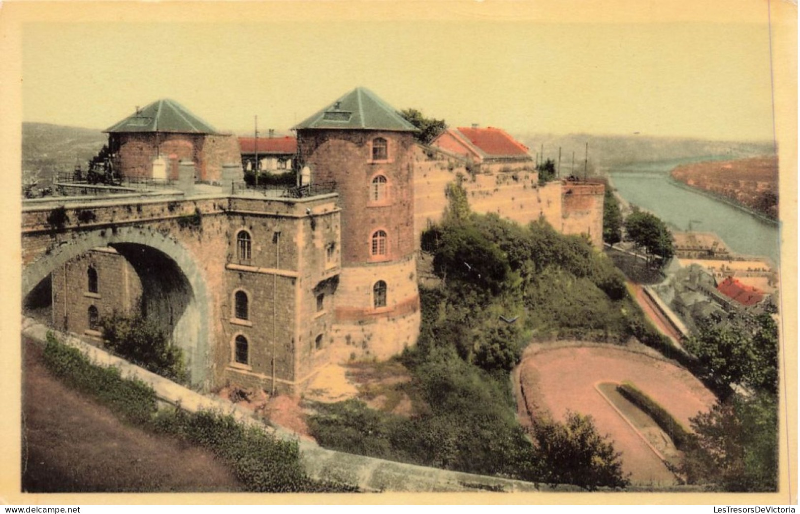 BELGIQUE - Namur Citadelle - Le Château Des Comtes - Colorisé - Carte Postale Ancienne - Namur