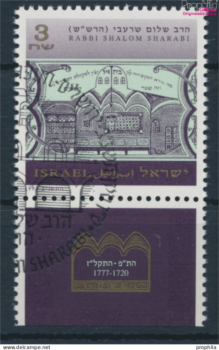 Israel 1231 Mit Tab (kompl.Ausg.) Gestempelt 1992 Rabbi Shalom Sharabi (10253461 - Gebraucht (mit Tabs)