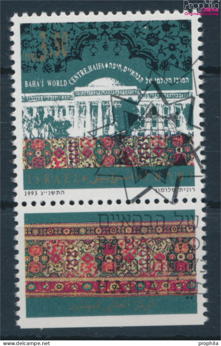Israel 1255 Mit Tab (kompl.Ausg.) Gestempelt 1993 Bahai-Weltzentrum (10253453 - Used Stamps (with Tabs)
