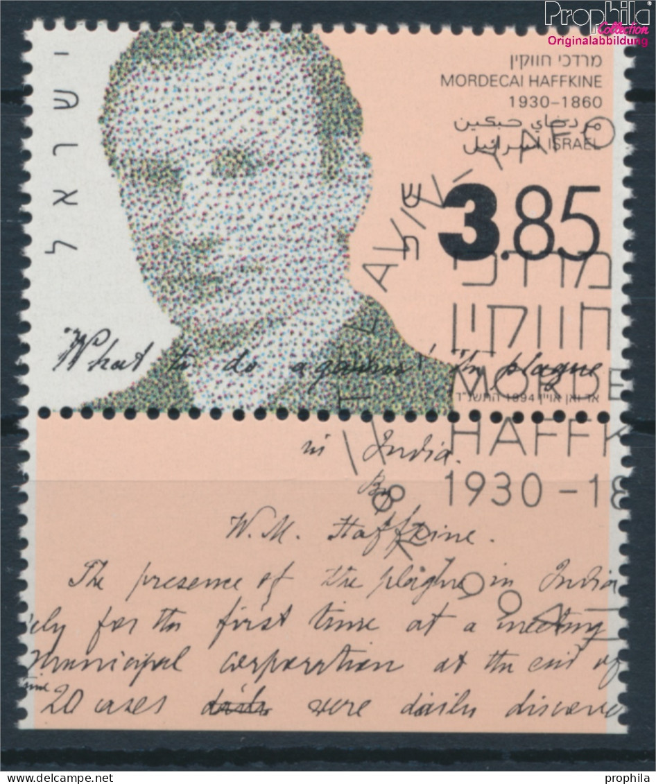 Israel 1294 Mit Tab (kompl.Ausg.) Gestempelt 1994 Naturwissenschaftler (10253429 - Used Stamps (with Tabs)