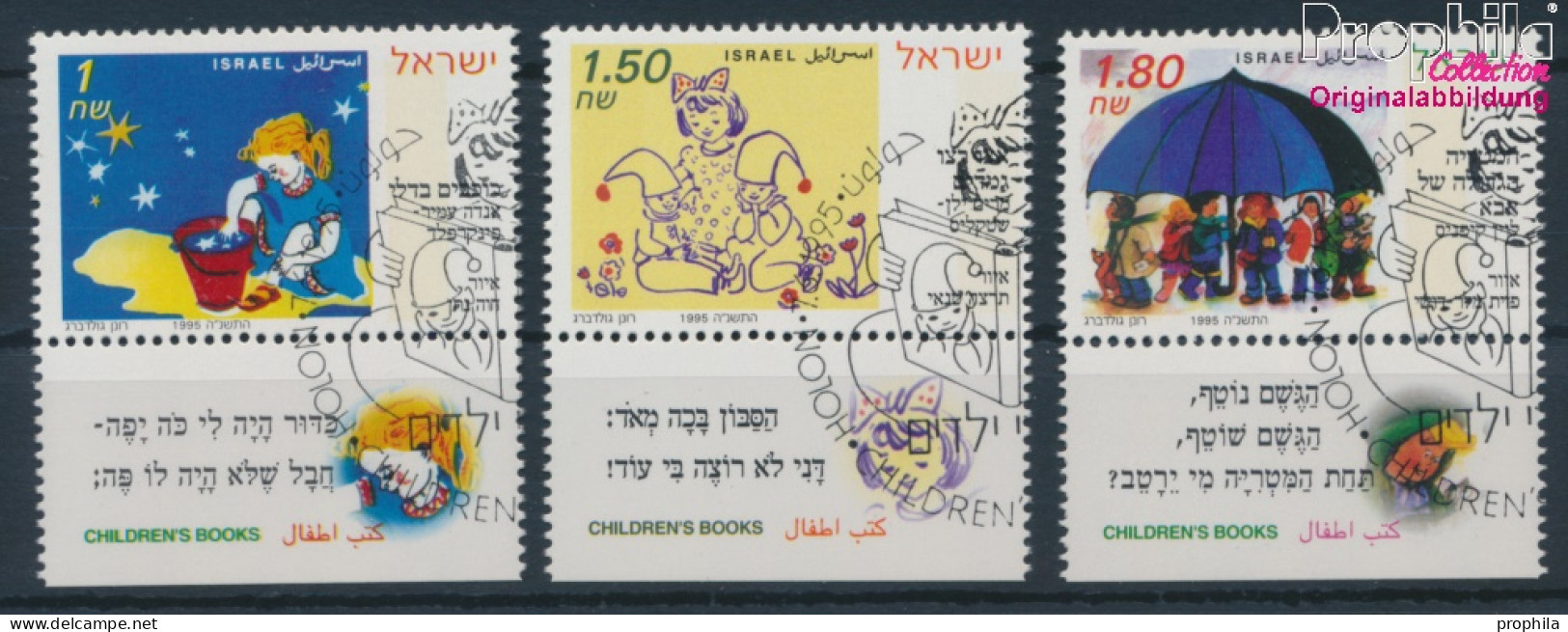 Israel 1336-1338 Mit Tab (kompl.Ausg.) Gestempelt 1995 Kinderreime (10253397 - Used Stamps (with Tabs)