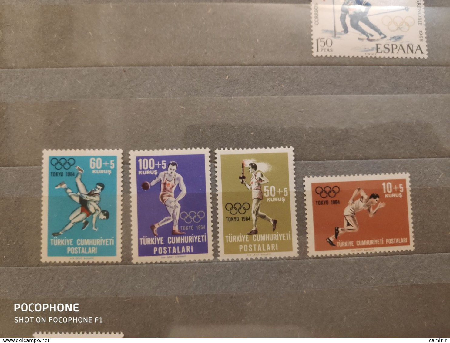 1964	Turkey	Sport (F64) - Unused Stamps