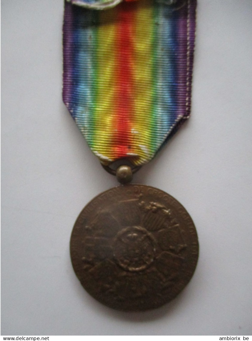 Médaille De La Grande Guerre Pour La Civilisation 1914-1918 - Belgique