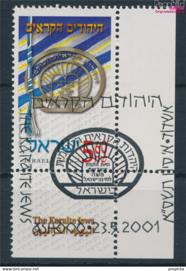 Israel 1623 Mit Tab (kompl.Ausg.) Gestempelt 2001 Karaitisches Judentum (10253283 - Usati (con Tab)