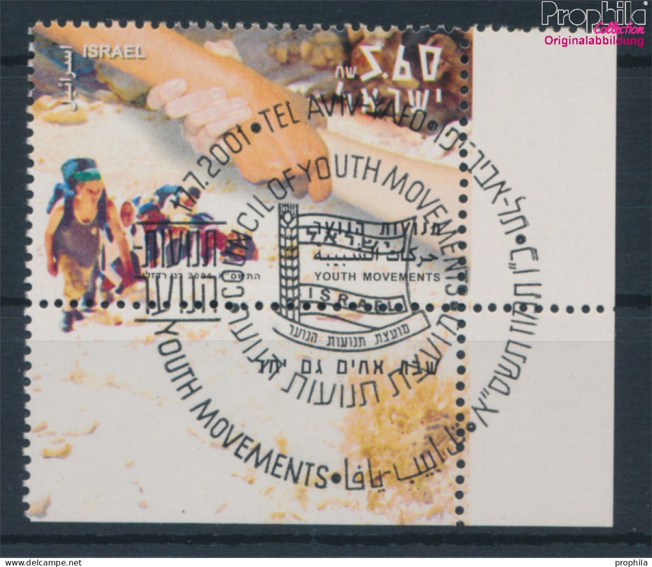 Israel 1628 Mit Tab (kompl.Ausg.) Gestempelt 2001 Zionistische Jugendbewegungen (10253280 - Used Stamps (with Tabs)