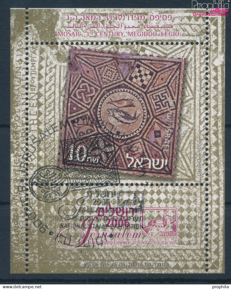 Israel Block72 (kompl.Ausg.) Gestempelt 2006 Briefmarkenaustellung (10253784 - Blocs-feuillets