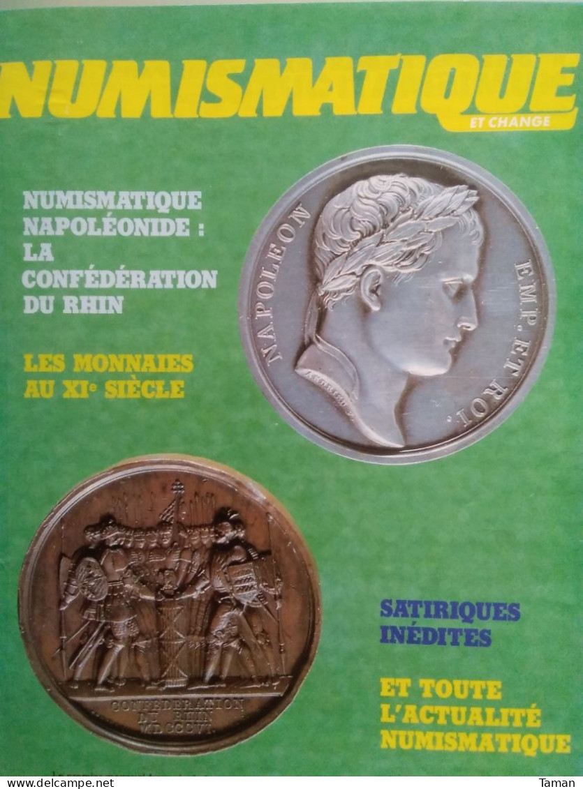 Numismatique & Change - Napoléonides Allemagne Rhin - Monnaie Du XI - Satiriques - Colbert - Monnaies Médiévales - Francese