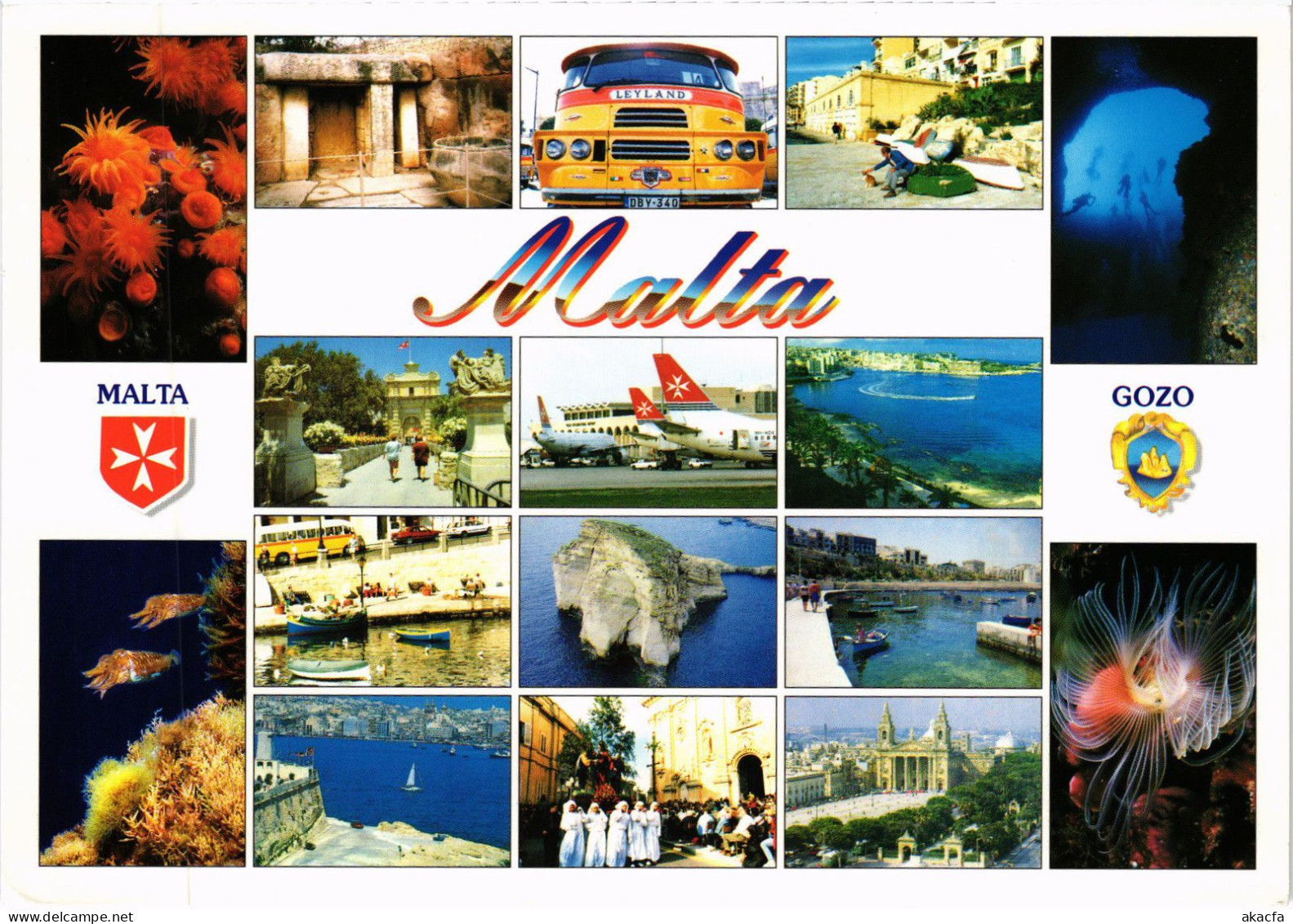 CPM AK Souvenir MALTA (1260787) - Malte