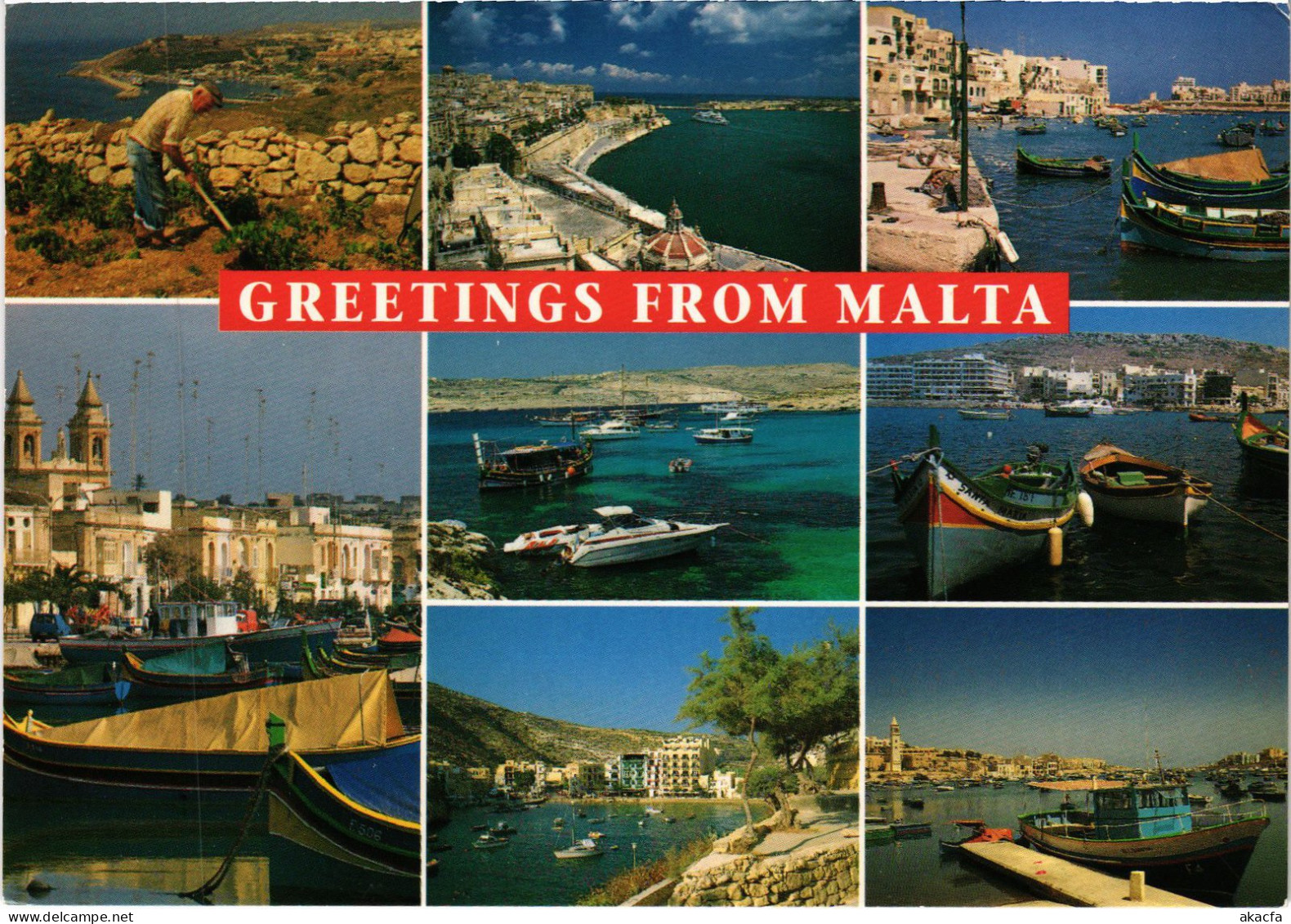 CPM AK Souvenir MALTA (1260795) - Malte