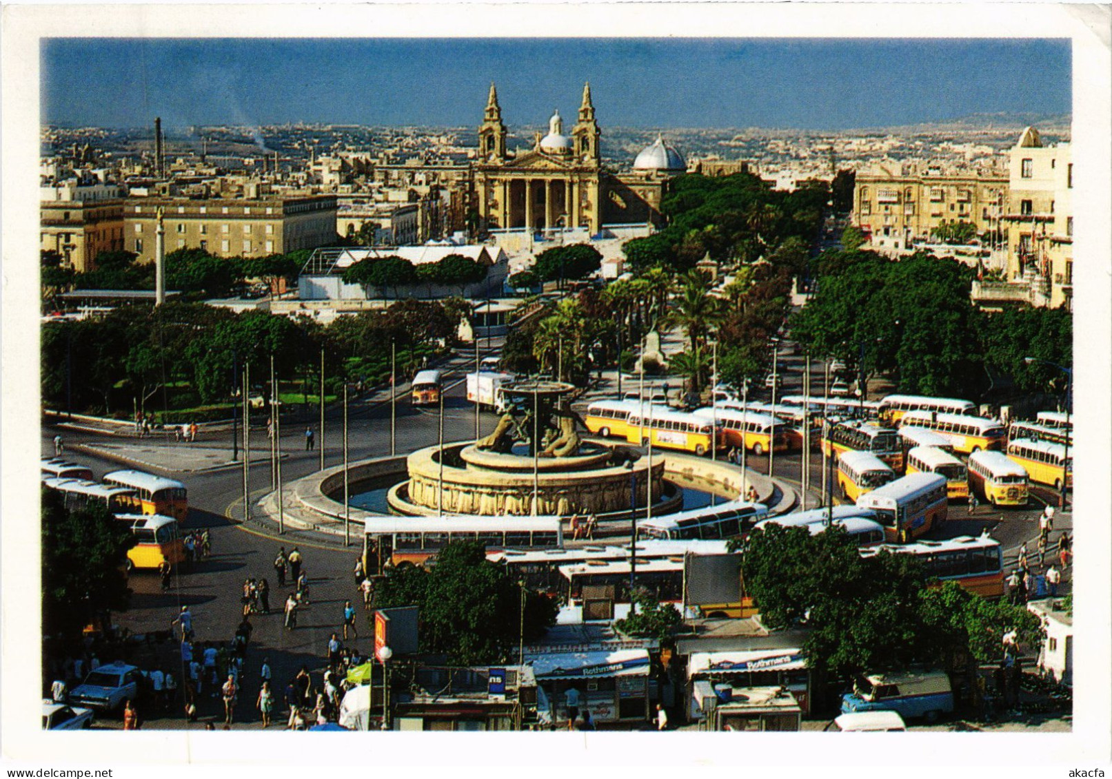 CPM AK Triton Fountain MALTA (1260797) - Malte