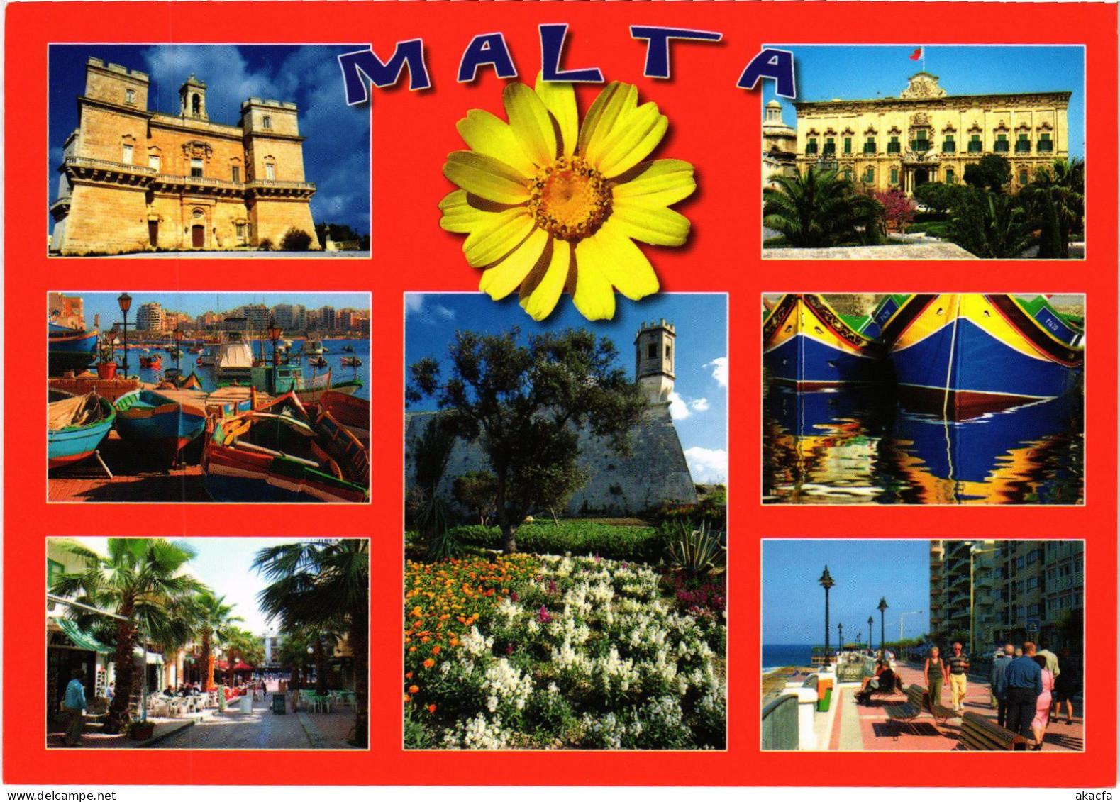 CPM AK Souvenir MALTA (1260808) - Malte