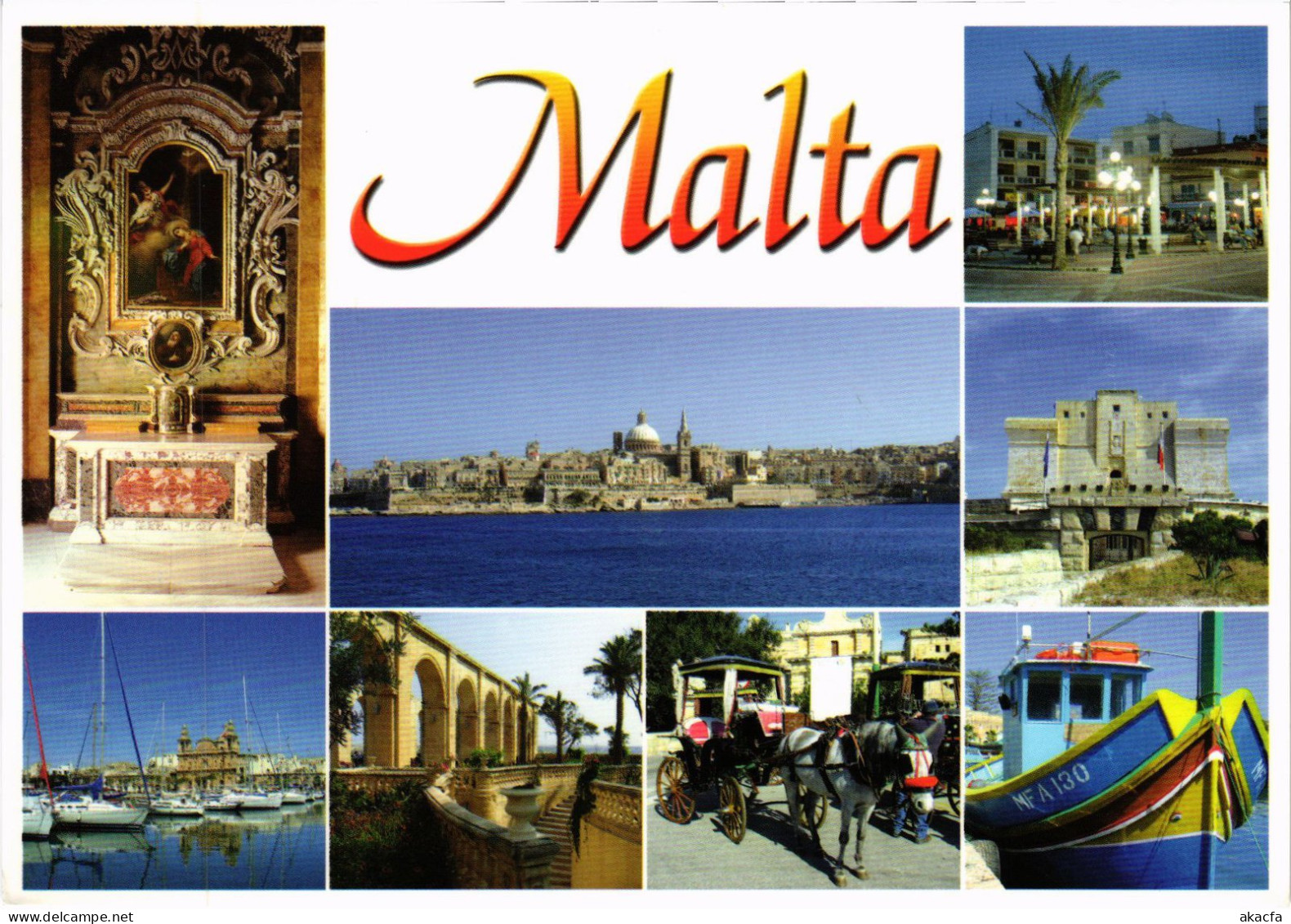 CPM AK Souvenir MALTA (1260809) - Malte