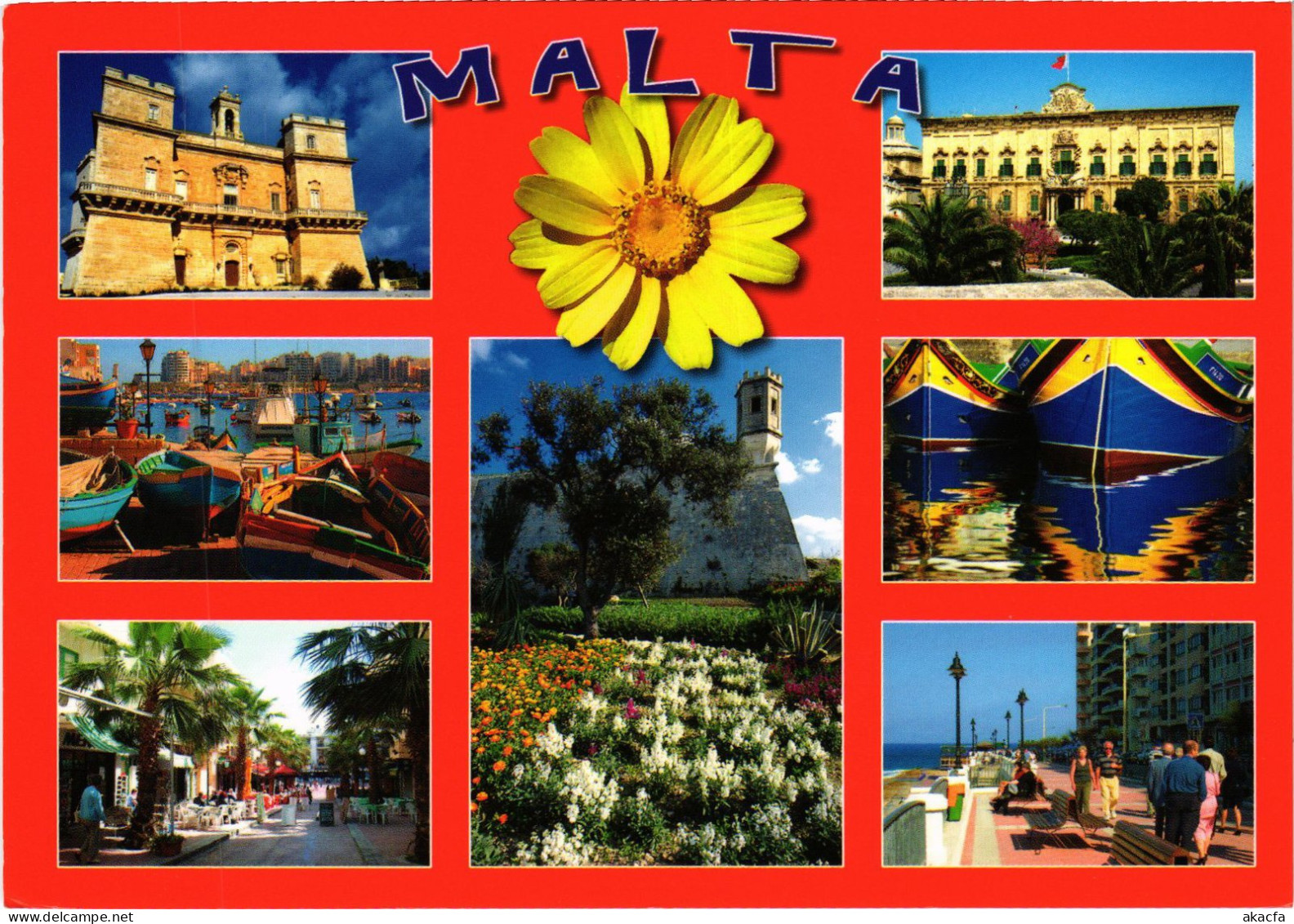 CPM AK Souvenir MALTA (1260890) - Malte