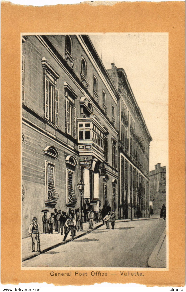 CPA AK Valletta General Post Office MALTA (1260274) - Malte