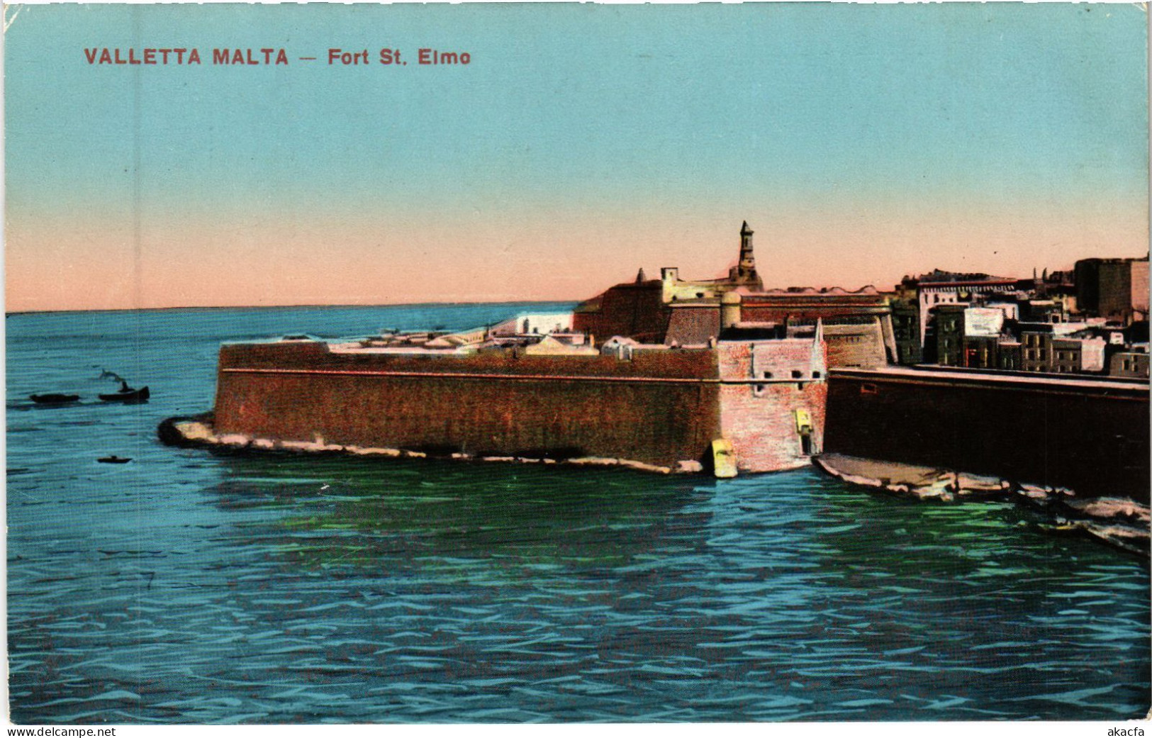 CPA AK Valletta Fort St Elmo MALTA (1260302) - Malte