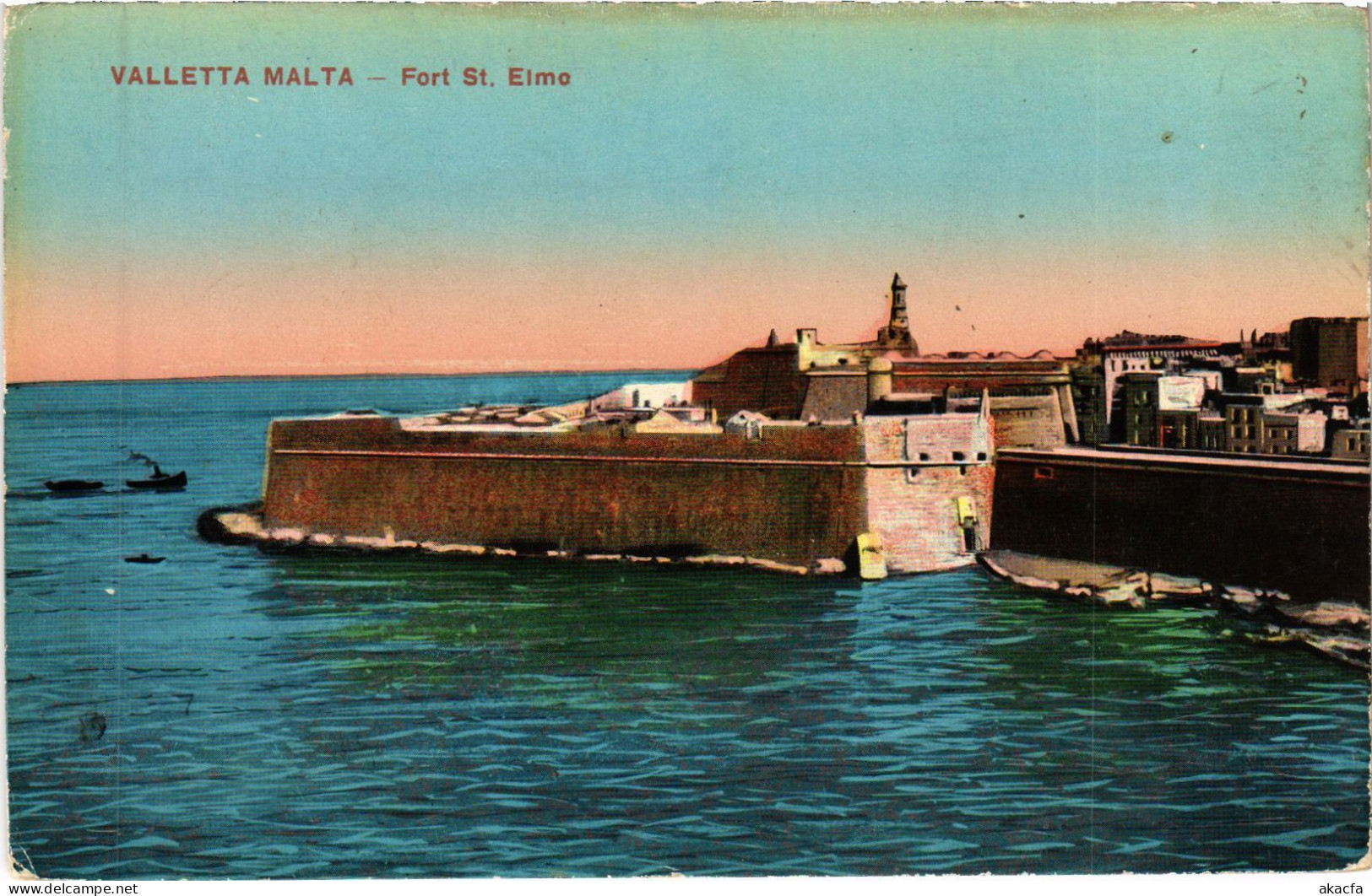 CPA AK Valletta Fort St Elmo MALTA (1260336) - Malte