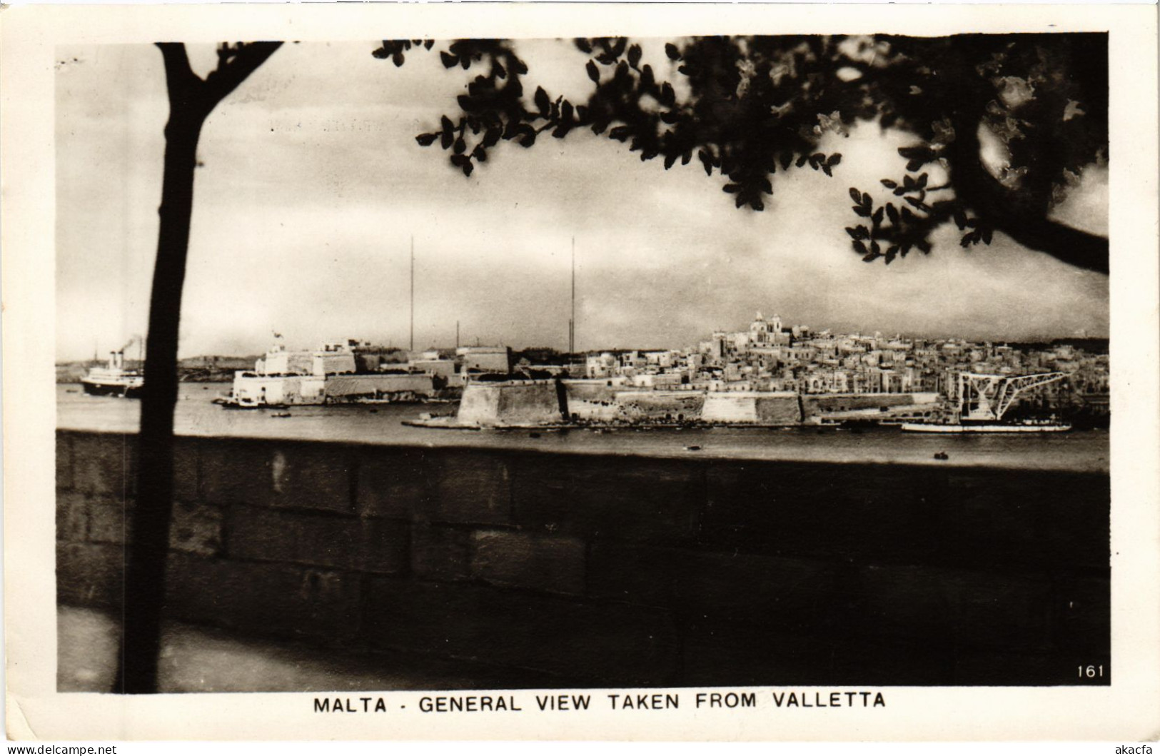 CPA AK General View Taken From Valletta MALTA (1260346) - Malte