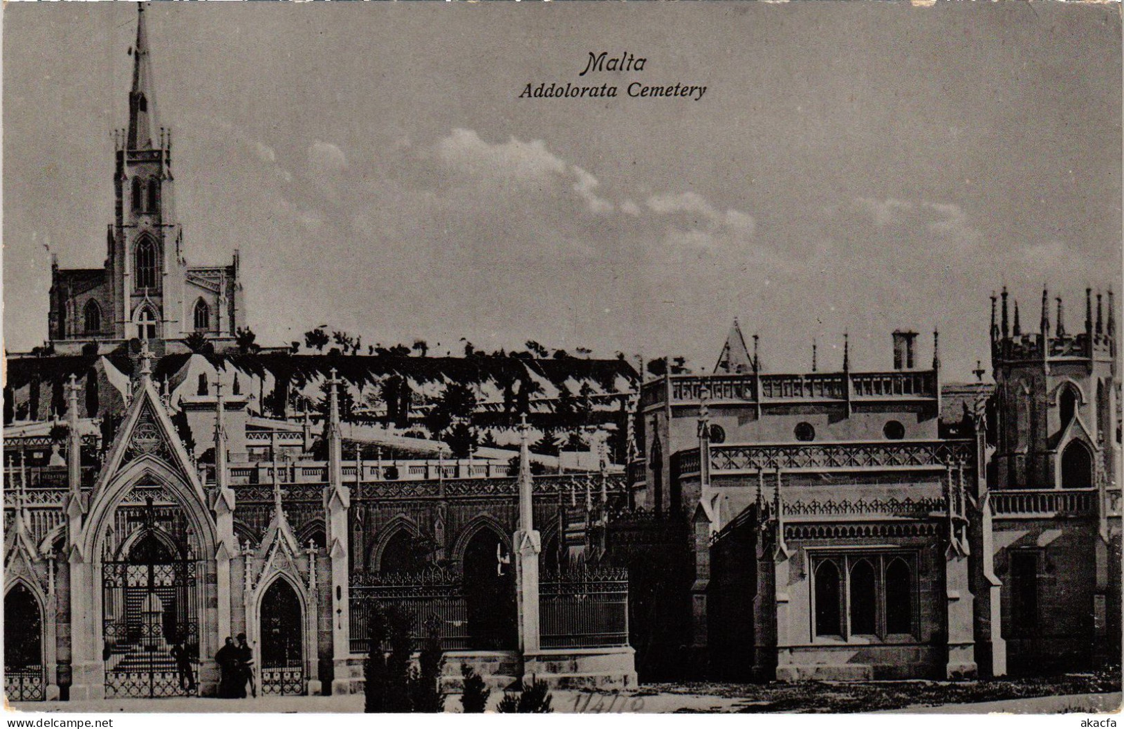 CPA AK Addolorata Cemetery MALTA (1260366) - Malte