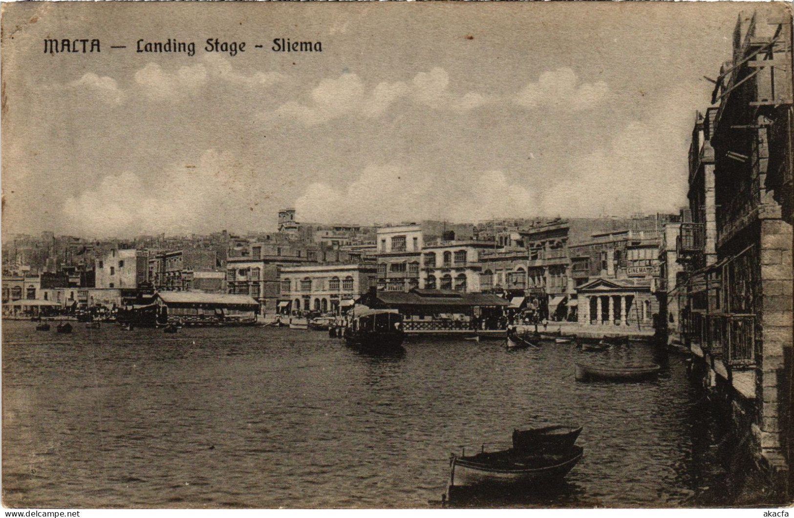 CPA AK Landing Stage, Sliema MALTA (1260376) - Malte