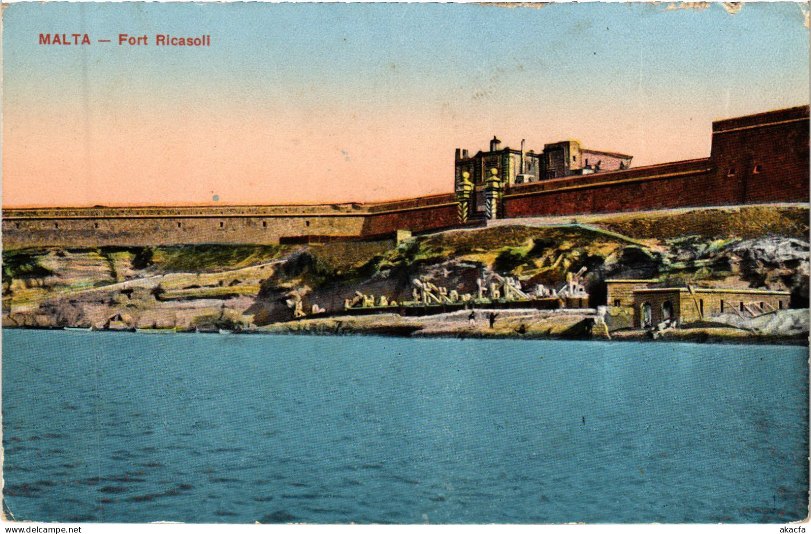 CPA AK Fort Ricasoli MALTA (1260389) - Malte