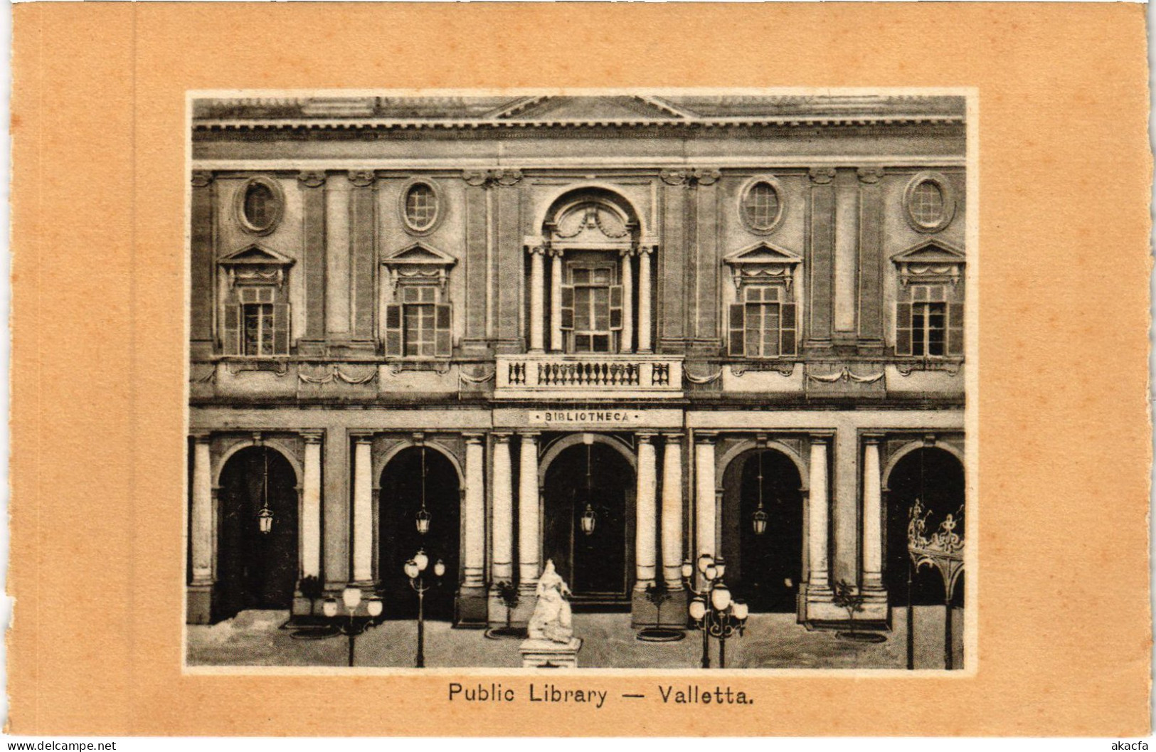 CPA AK Valletta Public Library MALTA (1260453) - Malte