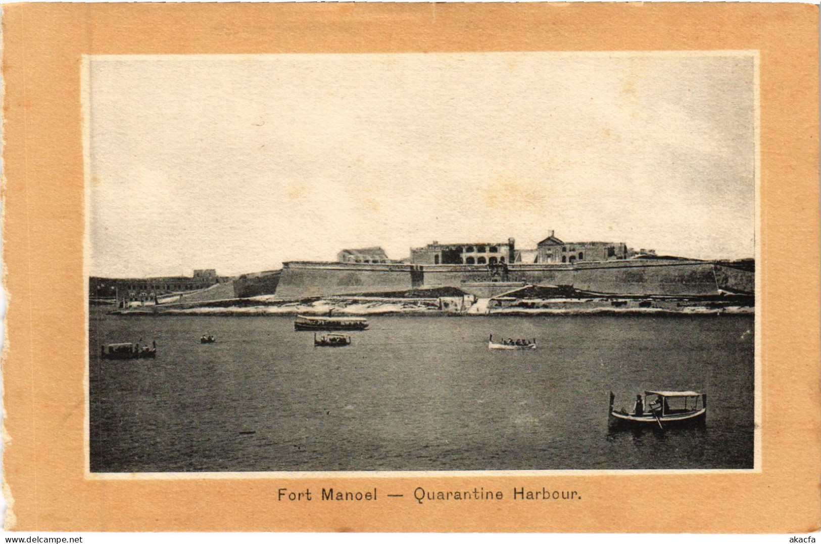 CPA AK Fort Manoel-Quarantine Harbour MALTA (1260454) - Malte