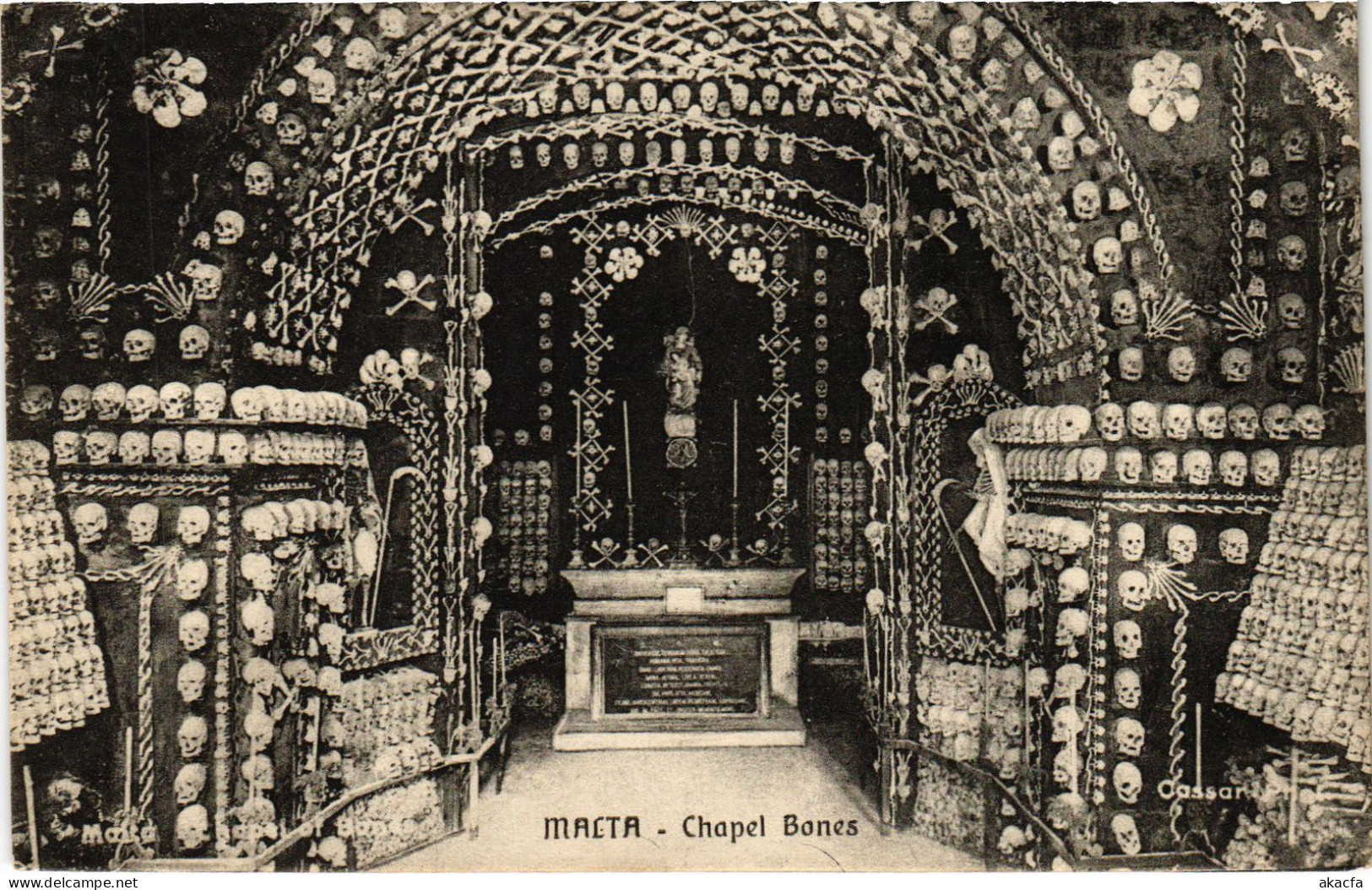 CPA AK Chapel Of Bones MALTA (1260451) - Malte