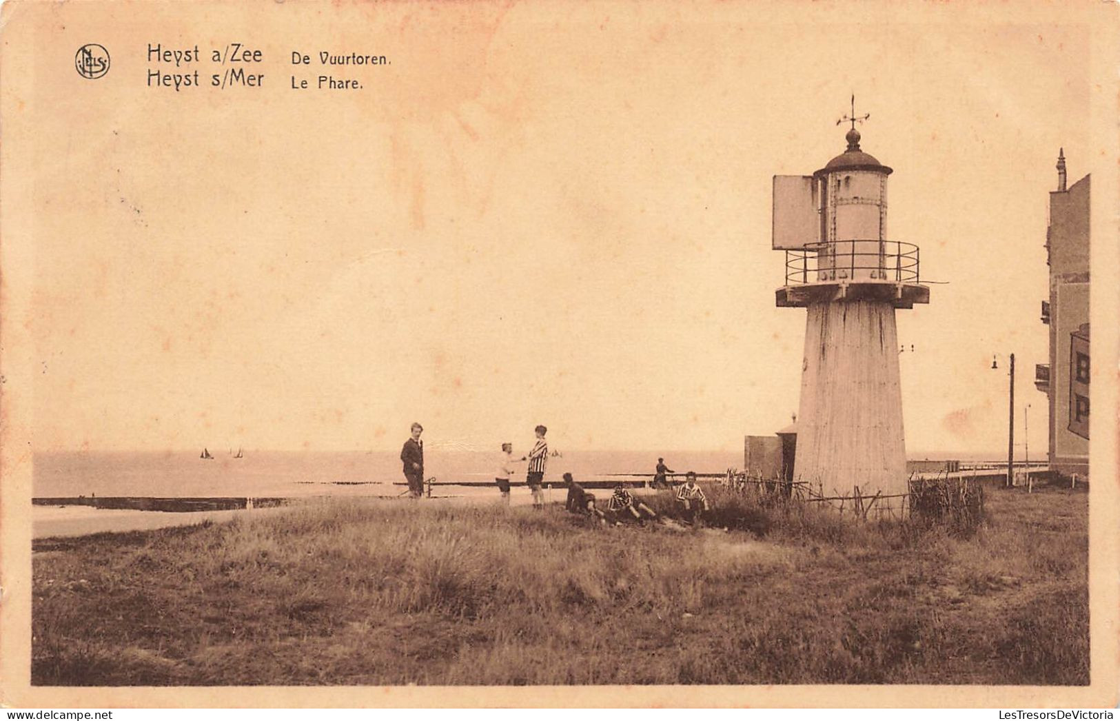 BELGIQUE - Heyst-sur-Mer - La Phare - Carte Postale Ancienne - Heist