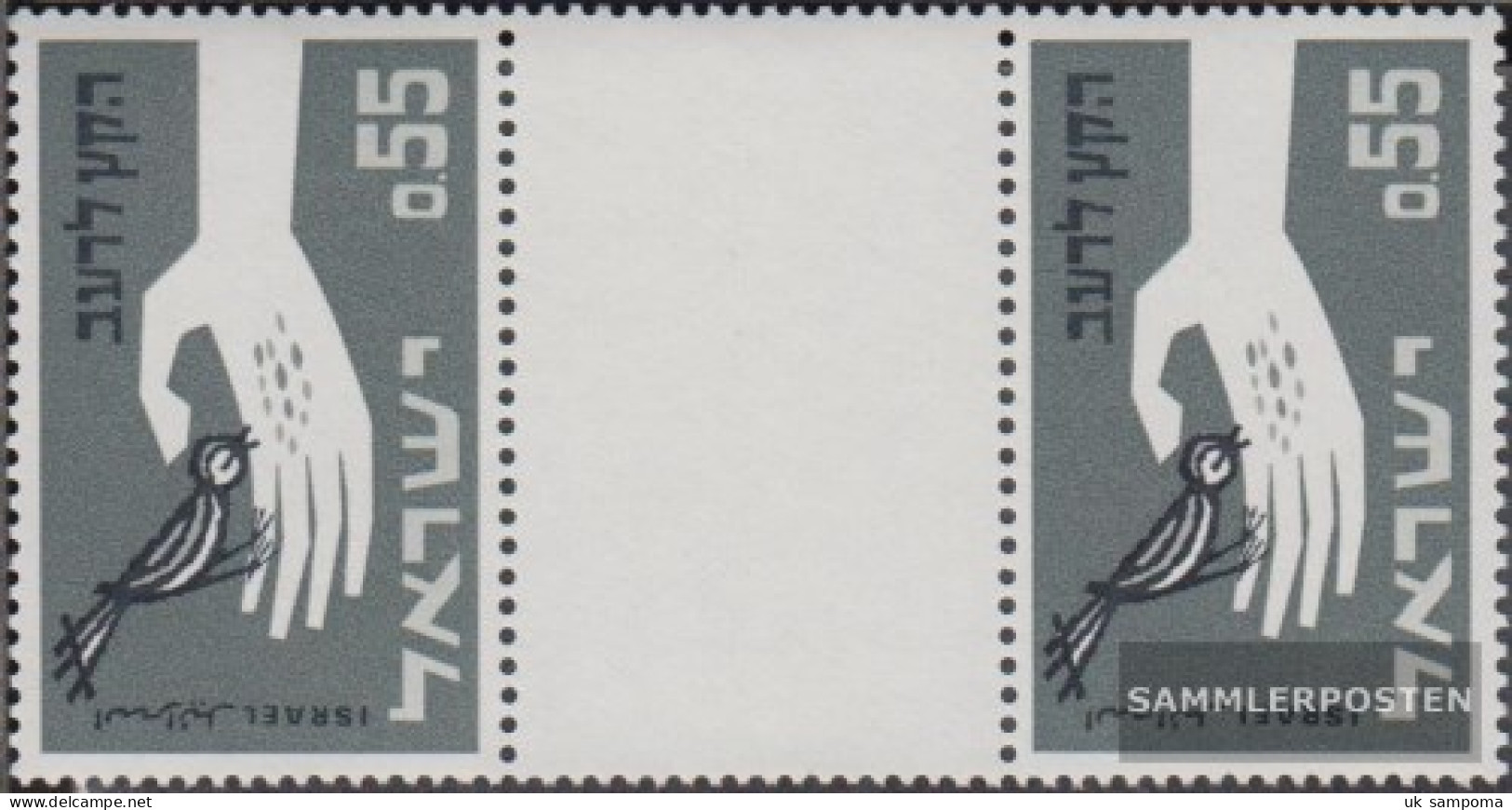 Israel 282ZS Between Steg Couple (complete Issue) Unmounted Mint / Never Hinged 1963 Fight Against The Hunger - Neufs (sans Tabs)